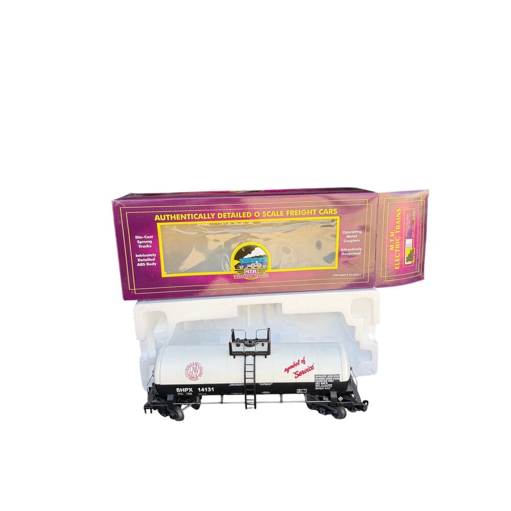 MTH Premier O Scale Pittsburgh & West Virginia Tank Car 20-96028 - Used with Box